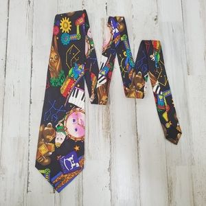 Vintage 93' Nicole Miller Toy Shop FAO Schwarz tie